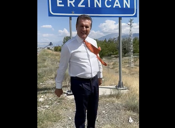 Sevenlerine 'Can Erzincan'dan selam gönderen Sarıgül, "Talip olduğunuz yolu yokuşuyla seveceksiniz, yokuşuyla." dedi.