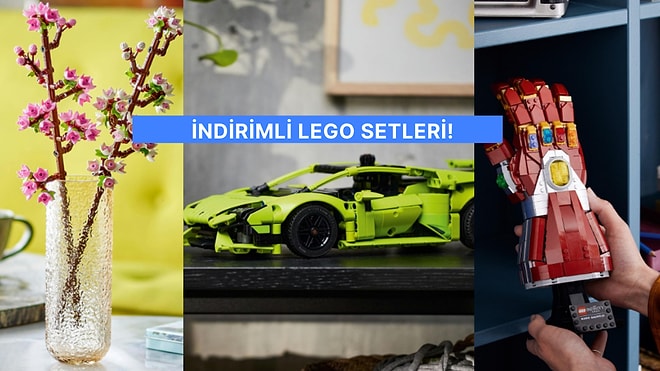 Yaparken Vaktin Nasıl Geçtiğini Anlamayacağınız İndirimli LEGO Setleri