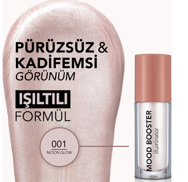 2. Flormar Mood Booster Hafif Yapılı & Kremsi Dokulu Likit Aydınlatıcı