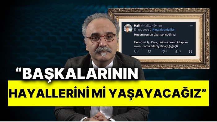 Emrah Safa Gürkan “Roman Okumak Nedir Ya Edebiyatın Çağı Geçti” Yorumu Karşısında İsyan Etti