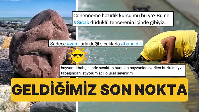 Sıcaktan Bunalanlar Sosyal Medyada Güneş'e İsyan Başlattı 'Cehenneme Hazırlık Kursu mu Bu?'