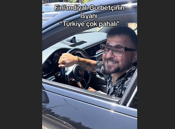 Finlandiya'dan ülkemize gelen bir gurbetçi "Burası çok pahalı burada yaşanmaz" diyerek fiyatlara isyan etti.