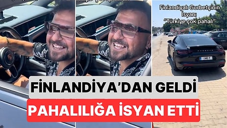 Finlandiya'dan Ülkemize Gelen Bir Gurbetçi "Burası Çok Pahalı Burada Yaşanmaz" Diye Bağırarak Ülkesine Döndü