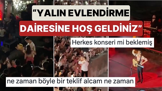 Evlilik Teklifi Tutulması: Yalın'ın Efes Antik Kent'teki Konserde Peş Peşe Evlilik Teklifi Edildi