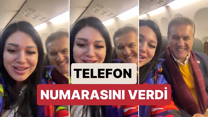 Uçakta Mustafa Sarıgül ile Karşılaşan TikTok Fenomeni Nil Ulusoy Sarıgül'ün Telefon Numarasını Aldı