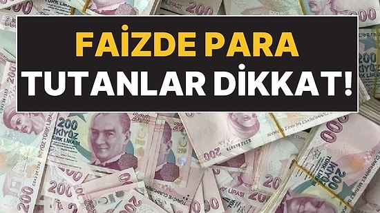 Faizde Para Tutanlar Dikkat: Deutschebank'tan Faizlerin Düşüşü İçin Tarih Geldi!