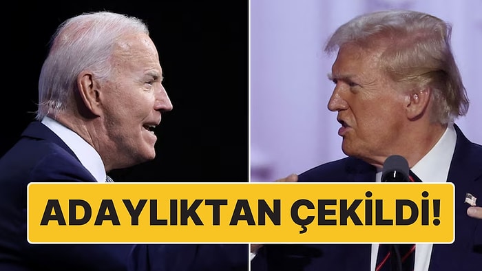 Joe Biden ABD Başkan Adaylığından Çekildi