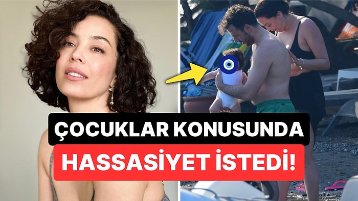 Taze Anne Azra Akın Dünya Tatlısı Kızı Arya'nın Plajda Habersiz Çekilmesinden Sonra Tepki Gösterdi!