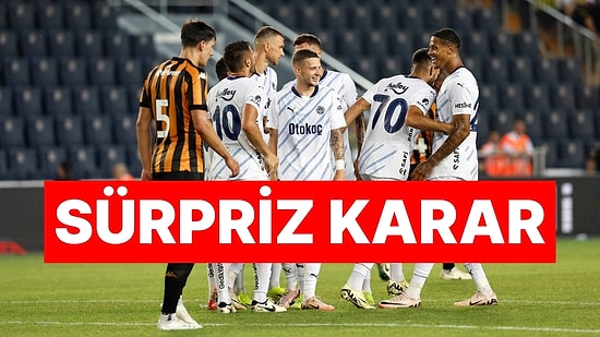 Milli Futbolcu Kadroya Alınmadı Takımdan Ayrılabilir: Fenerbahçe Oyuncu Listesini UEFA'ya Gönderdi