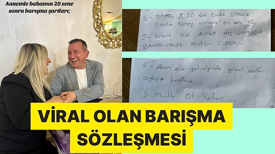 Birbirine Küsen Anne Babanın Barışma Şartları Viral Oldu