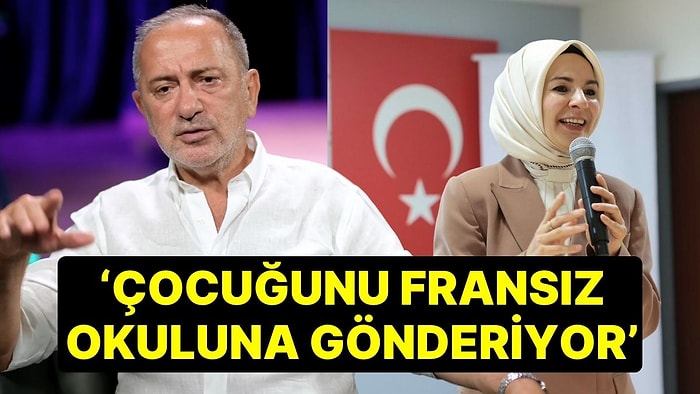 Fatih Altaylı'dan Aile Bakanı Göktaş'a 'Milli Değer' Eleştirisi: 'Kendi Çocuğunu Fransız Okuluna Gönderiyor'