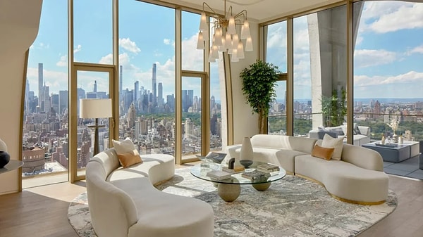 New York'ta modern bir penthouse!