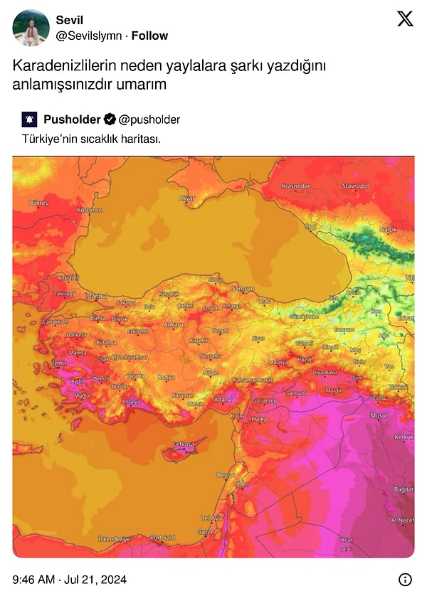 Bir de harita yorumcuları var.