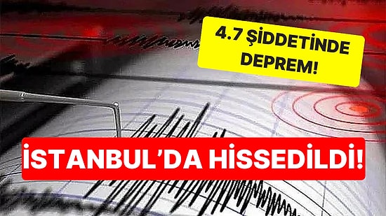 AFAD Duyurdu: Çanakkale'nin Ezine İlçesinde 4.7 Büyüklüğünde Deprem