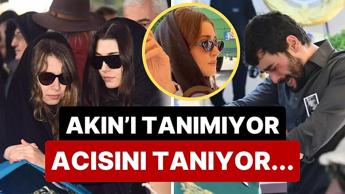 Hande Erçel'den İnce Hareket: Hiç Tanışmadığı Akın Akınözü'nü Annesinin Cenazesinde Yalnız Bırakmadı!