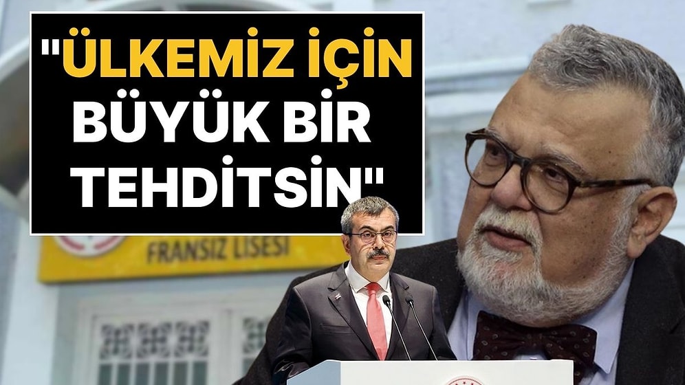 Celal Şengör, Milli Eğitim Bakanı Yusuf Tekin'e Savaş Açtı: "Ülkemizin Geleceği İçin Büyük Tehditsin"