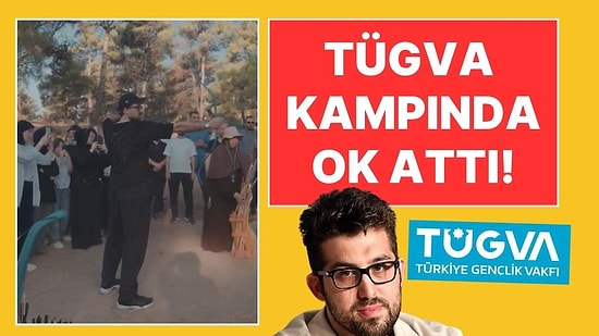 Ünlü Komedyen Doğu Demirkol, TÜGVA Kampına Katıldı, Ok Attı!
