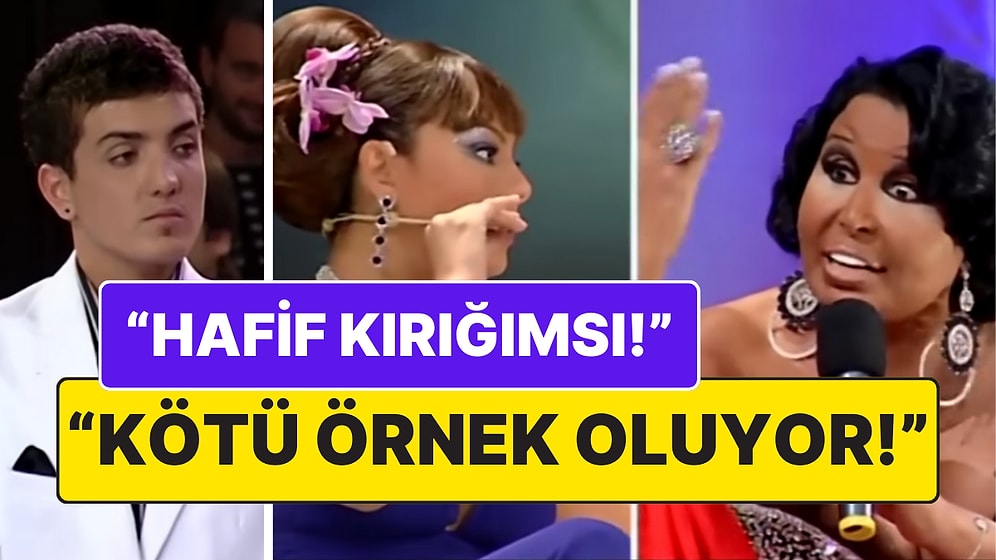 Ebru Gündeş ve Bülent Ersoy'un Canlı Yayındaki Eşcinsellik Tartışması Yeniden Gündem Oldu!