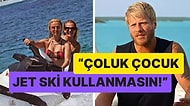Eski Survivor Tuğba Özay, Jet Skiyle Nagihan'ın Üzerine Giden Yunus Emre'yi Tiye Aldı