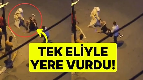 Kadınlar Arasındaki Tartışma Kavgaya Döndü: Tek Eliyle Saçından Tutup Yere Vurdu!