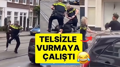 Hollanda Polisinin Şüpheli Şahsa Müdahalesi Sosyal Medyada Gündem Oldu