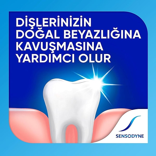 5. Sensodyne Ekstra Beyazlatıcı Diş Macunu