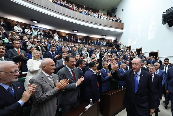 Cumhurbaşkanı ve AK Parti Genel Başkanı Recep Tayyip Erdoğan, AK Parti TBMM Grup Toplantısı'na katıldı.