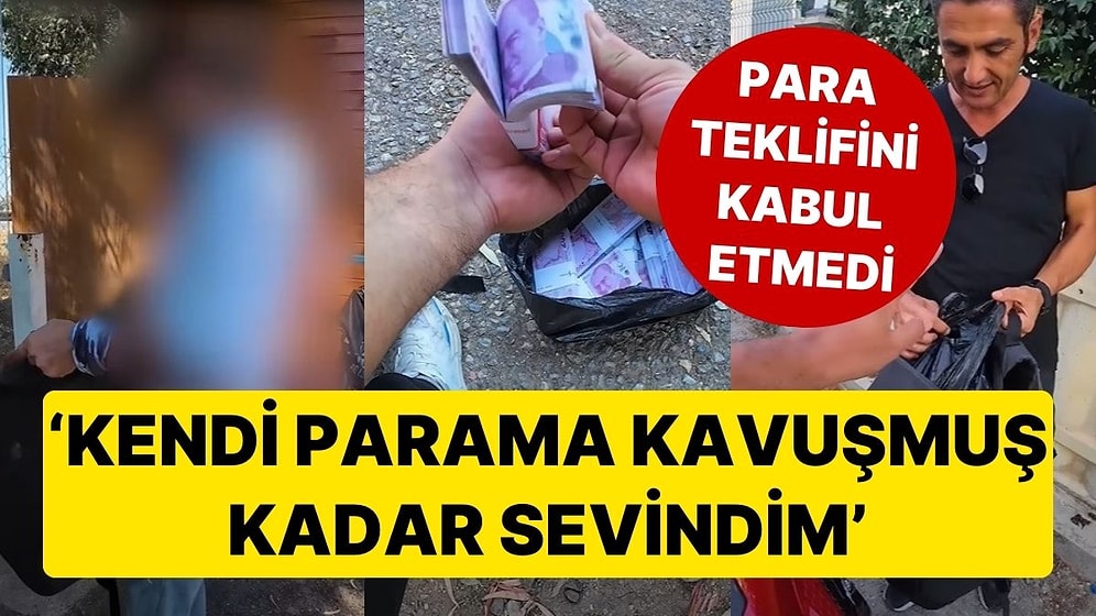 Şüpheli Bir Kişinin Elinde Bulduğu Çantayı Sahibine Teslim Eden Motosikletçi Sosyal Medyada Gündem Oldu