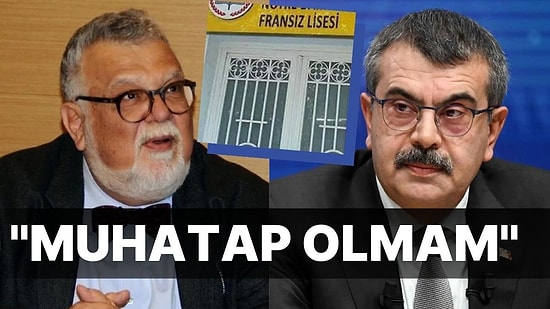 Celal Şengör'ün "Ülke İçin Tehditsin" Sözlerine Milli Eğitim Bakanı Tekin'den Yanıt!
