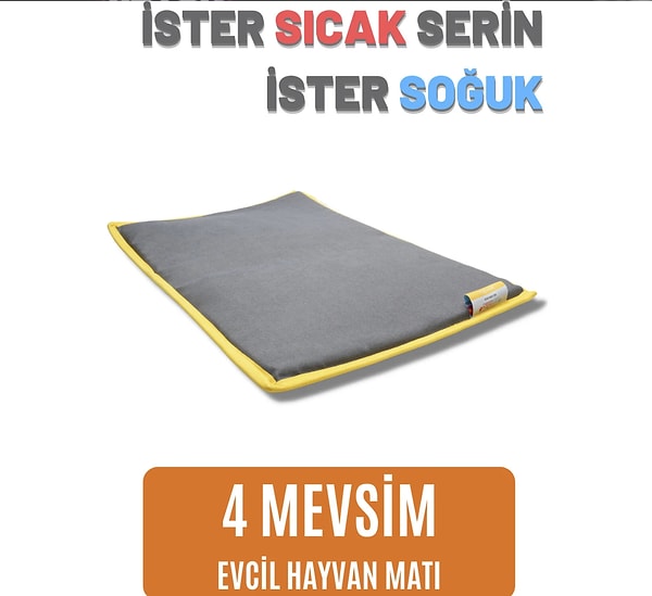 "Serin, Pawdaz" markasının sunmuş olduğu özel mat, evcil hayvanlarınızın konforu için özenle tasarlanmış!