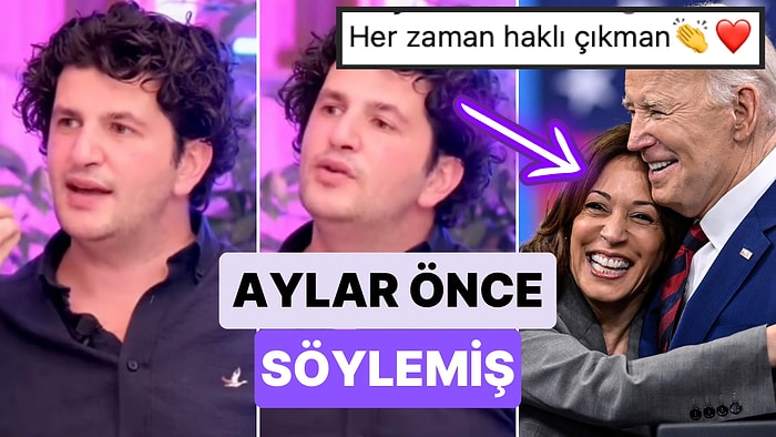 Yılın Başında Söylemiş: Astrolog Dinçer Güner'den Nokta Atışı Joe Biden ve Kamala Haris Yorumu