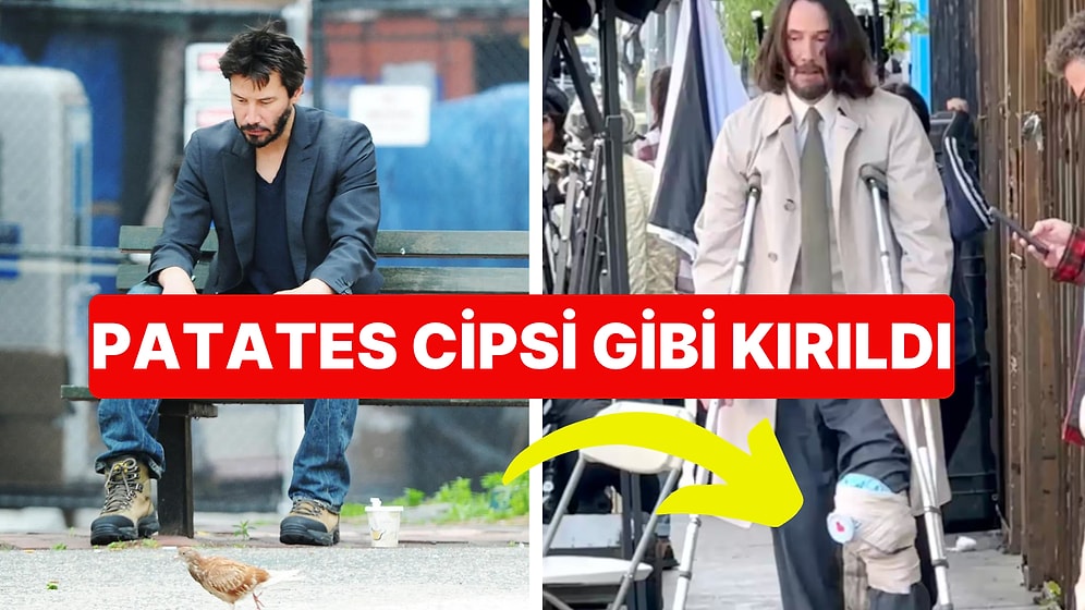 Keanu Reeves Komedi Filminin Setinde Başına Gelen Aşırı Tuhaf Kazayı Anlattı