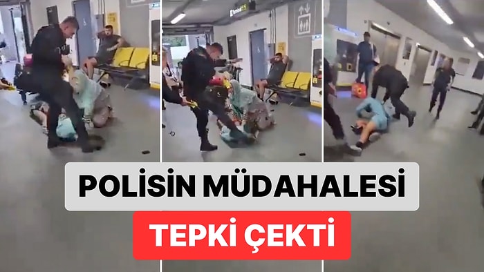 İngiliz Polisinin Manchester Havalimanı'nda Yerde Yatan Bir Şahısa Müdahalesi Tepki Çekti