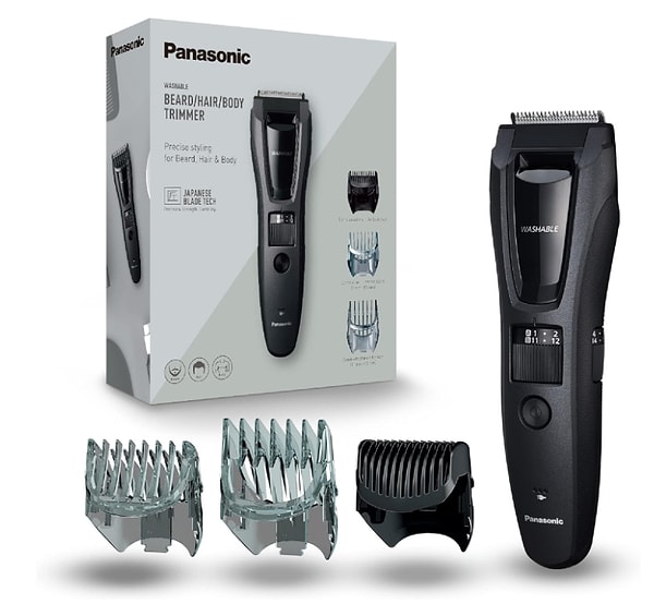 10. Panasonic ER-GB62 Sakal/Saç Kesme Makinesi