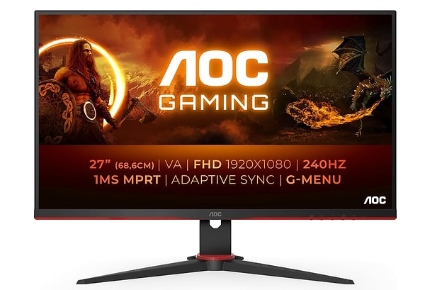 11. AOC Gaming 27G2ZNE-27 inç Full HD Monitör