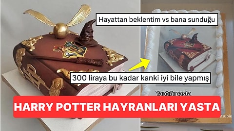 Harry Potter Hayranlarını Yasa Boğan Pasta, Hayallerin Gerçek Olacağına Dair İnançları da Sarstı!