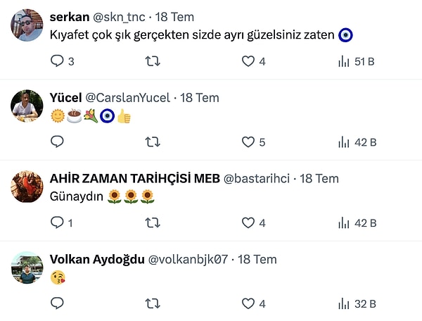 Emojiler, iltifatlar...