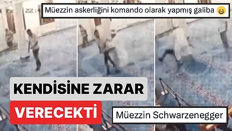 Sakarya'da Bir Camide Kendisine Zarar Vermek İsteyen Şahsı Farkeden Müezzin Hızlı Bir Müdahale ile Engel Oldu