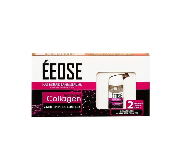 5. Kaş kirpik bakımının önde gelen ürünlerinden biri: Eeose Collagen Kaş ve Kirpik Serumu