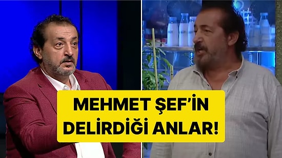 MasterChef Türkiye'de Mehmet Şef'in Çileden Çıktığı Anlar!