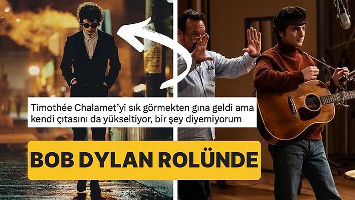 Bob Dylan Rolünde! Dune Yıldızı Timothée Chalamet'nin Filminden Fragman Geldi