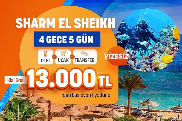 Yaz bitmeden Sharm El Sheikh'e gitmenin tam zamanı!