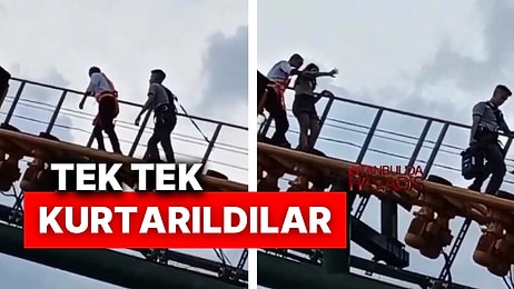 Eğlence Merkezinde Korku Dolu Anlar: Hız Treni Arıza Yaptı, Vatandaşları Görevliler Kurtardı