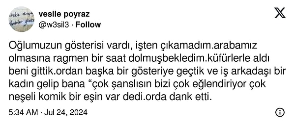 'Çok şanslısın...' 👇