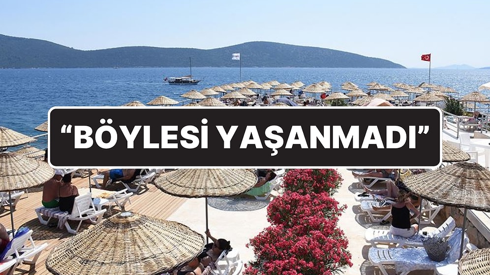Bodrum Böylesini Görmedi: Halk Plajı Dışında Her Yer Boş!