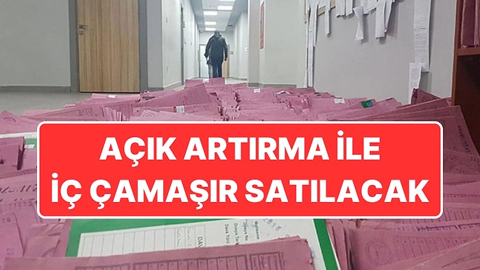 İlginç İcra İlanı: İç Çamaşırları ve 1 Kilo Toz Şeker Bile Haczedilmiş