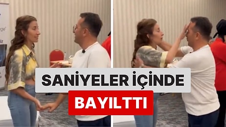 Mental Eğitmeni Olarak Bilinen Hakkı Demir,  Öğrencisini Saniyeler İçinde Böyle Bayılttı