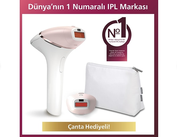 Güzellik salonlarına ayıracak vakti olmayanların tercihi bu hafta Philips BRI950/00 Lumea Prestige IPL Tüy Alma Cihazı'ndan yana olmuş.