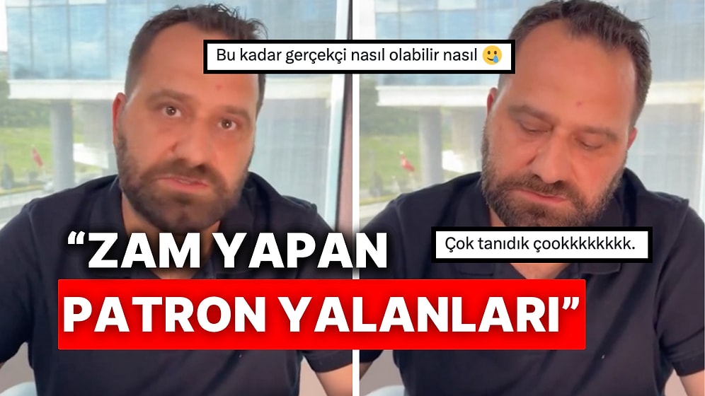 Gerçekliğiyle Tetikleneceksiniz! Komedi Fenomeni Gökhan Ünver Zam Yapan Patronlara Parodi Çekti