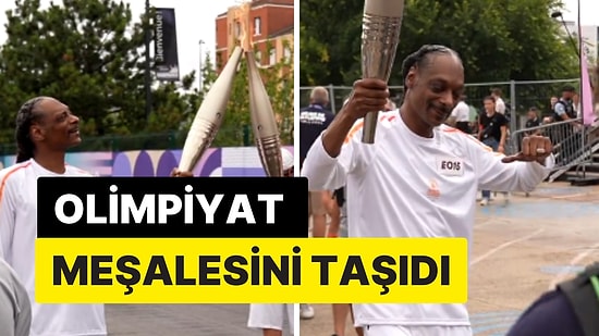 Dünyaca Ünlü Rap İkonu Snoop Dogg Olimpiyat Meşalesini Taşıdı